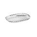 Guzzini - Tiffany, Groot L Dienblad - Transparant, 45 x 31 x h4,5 cm - 27960000