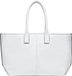 LIEBESKIND BERLIN Leren Shopper Schoudertas Seasonal Noos Sheep Natural Chelsea Cream White Wit