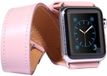 Kakapi Apple watch 38mm double strap - roze