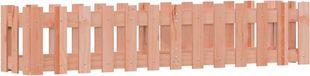 vidaXL - Plantenbak - verhoogd - hekontwerp - 150x30x30 cm - massief douglashout