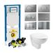 Geberit UP720 Toiletset Compleet | Inbouwreservoir | Sigma 8 Basic Smart Wit | Met drukplaat | SET01