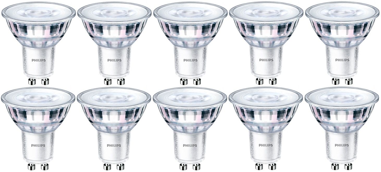 Philips LED GU10 3.5-35W/830 36D 3000K 265lm - 10 stuks