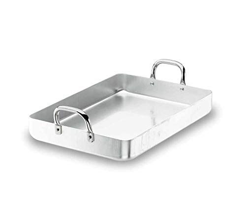 Lacor 20555F Braadpan met Fixeerhandgrepen - 55 cm