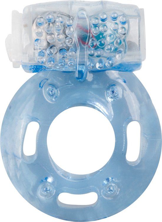 EasyToys EQOM Purchasing B.V. Vibrerende Cockring Met Genopte Clitorisstimulator