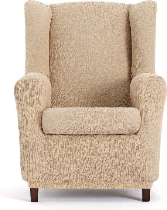 Eysa TROYA Stoelhoes - Beige - 80 x 100 x 90 cm