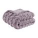 Madison Park Ruches Faux Fur Luxe Gooi Lavendel 50 * 60