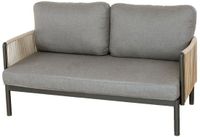 Oosterik Home Sidney lounge 2-zitsbank midnight grey B 150 x D 79 x H 73.5 cm