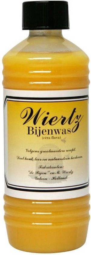 Wiertz Bijenwas Naturel/geel 500 ml