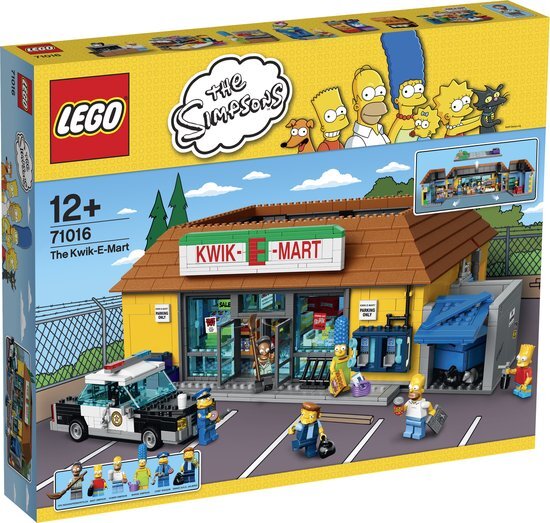 lego 71016 Simpsons Kwik-E-Mart