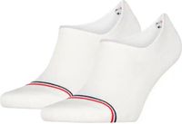 Tommy Hilfiger 2-paar Iconic sokken - Footies - 42 - Wit