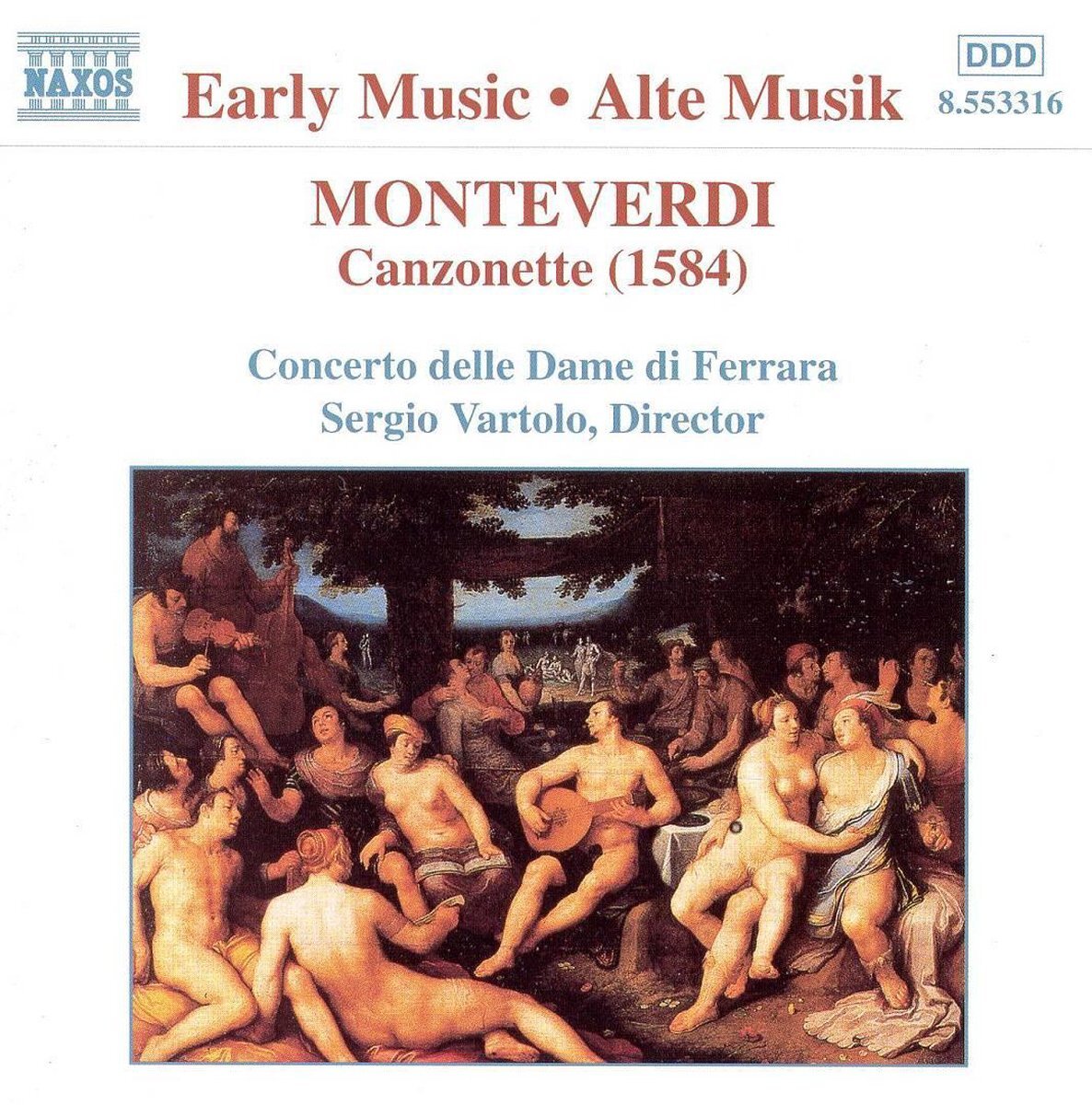 OUTHERE Early Music - Monteverdi: Canzonette (1584) / Vartolo, et al