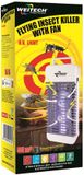 Weitech Insectenlamp met 2 aanzuigventilatoren - 50 m² - UV (WK0116) - tegen muggen, vliegen en motten
