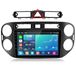 Awesafe VW Tiguan 5N 1NF Autoradio met CarPlay, Android Auto, GPS-navigatie, Bluetooth en USB