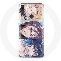 Maniacase Etui voor Huawei P30 Lite Tanjiro Inosuke en Zenitsu Demon Slayer Kimetsu no Yaiba Manga