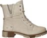 Mustang Veterschoenen Hoog - Gebroken wit - Maat 40