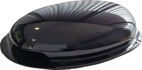 Zwarte ontluchtingsventilator voor auto / bus / camper