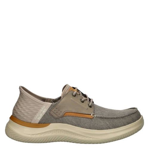 Skechers Hands Free Slip-Ins Hasting denim bootschoenen taupe
