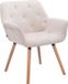 CLP Cassidy Chaise de salle à manger - Tissu beige natura