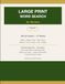 Large Print Word Search for Seniors: 100 Fun Puzzles in 10 Themes