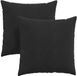 vidaXL - Zitkussens - 2 stuks - Zwart - 60 x 60 cm - Corduroy stof