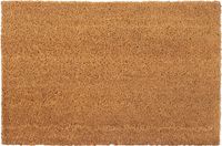 vidaXL Deurmat 50x80 cm getufte kokosvezel naturel