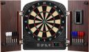StarTech Dartbordset - Elektronisch dartbord van 34,3 cm - Complete accessoires voor feesten - Speelgoed voor de vrije tijd