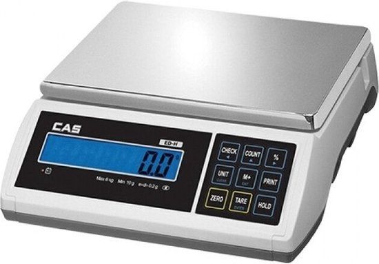 CAS Professionele Digitale Weegschaal | Max 6 kg/0,2gr
