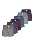 MG-1 Wijde Boxershorts Heren 6-Pack Multipack D615 Multicolor - Maat XXL