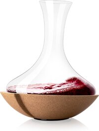VacuVin Vacu Vin Swirling Carafe - Decanteerkaraf - 1 liter - Transparant