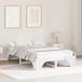 Maison Exclusive - Cadre de lit, blanc, 135 x 190 cm, en pin massif