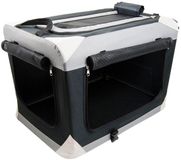Jack And Vanilla - Travel Plooibare Kennel - Grijs - S