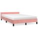 vidaXL Cadre de lit Rose 120x190 cm