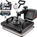 Vevor Hittepers 1050W Sublimatie Printer 38,5 x 29,5 x 35,5cm Transferpers 5 In 1