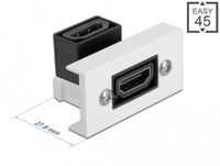Delock Easy 45 HDMI Module angled 90° Zwart