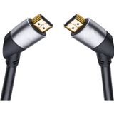 OEHLBACH 140 câble HDMI 2 m HDMI Type A (Standard) Noir