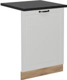 Vicco R-Line Vaatwasserfrontpaneel – 60 cm, WB Antraciet Wit Landhuis