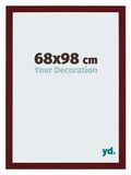 Your Decoration - Cadre puzzle 68x98 cm - Rouge vin balayé - Cadre puzzle 1500-2000 pièces - Cadre photo MDF - Mura