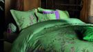 Pip Studio Bustani dekbedovertrek - Eenpersoons - 140 x 200/220 cm - Groen