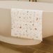 Merkloos Badmat voor kinderen - XL, antislip, terrazzo-patroon, 100 x 40 cm