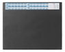 Durable Schrijfonderlegger 720401 (met transparante afdekvel en kalender, 650 x 520 mm) 1 stuk, zwart