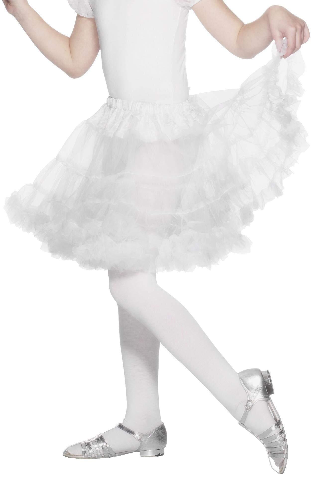 Vegaoo witte petticoat rok onderrok meisjeskostuum wit