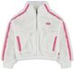 Levi's Kids Sherpa Sweatshirt Met Halve Rits Wit 4 Years Meisje