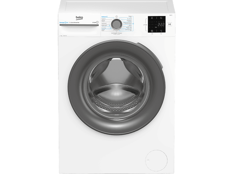 Beko BM3WFU3741S - EnergySpin Wasmachine