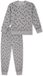 SCHIESSER Pyjama lang Gestipt Meisjes Grijs-melange Katoen/Polyester Maat 152