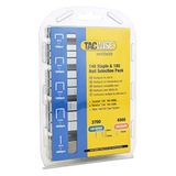 Tacwise Type 140 Nietjes en Type 180 (18G) / 10 mm Spijkers | Gegalvaniseerd, Selectiepakket 3700 Nietjes en 4000 Spijkers