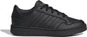 Adidas Originals Team Court Kinderen Lage Sneakers Zwart Textiel Veters