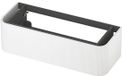INK - Afgeronde Onderkast Gelakt 1 Lade Softclose met Gefreesd Front Tbv Grepen - 1200x450x350 Mm - Mat Wit