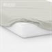 The One towelling The One Bedding Hoeslaken - 200 x 220 cm - Extra breed - Katoen/Satijn - Crème