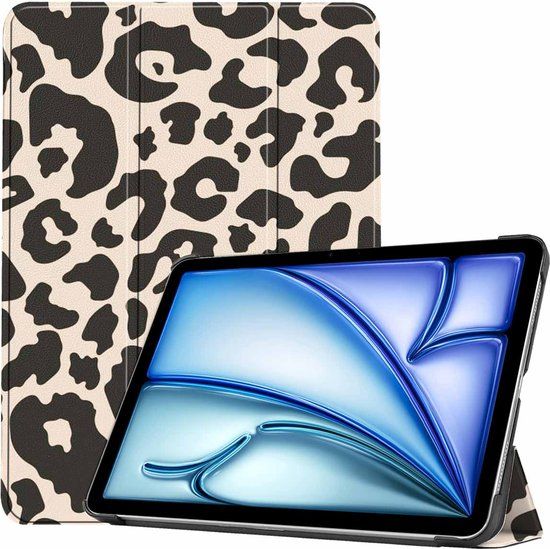 iMoshion Tablet Hoes iPad Air 13 inch (2024) - Leopard