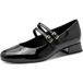 Marco Tozzi Dames 2-22209-44 pumps, Black Patent, 38 EU, zwart (patent), 38 EU